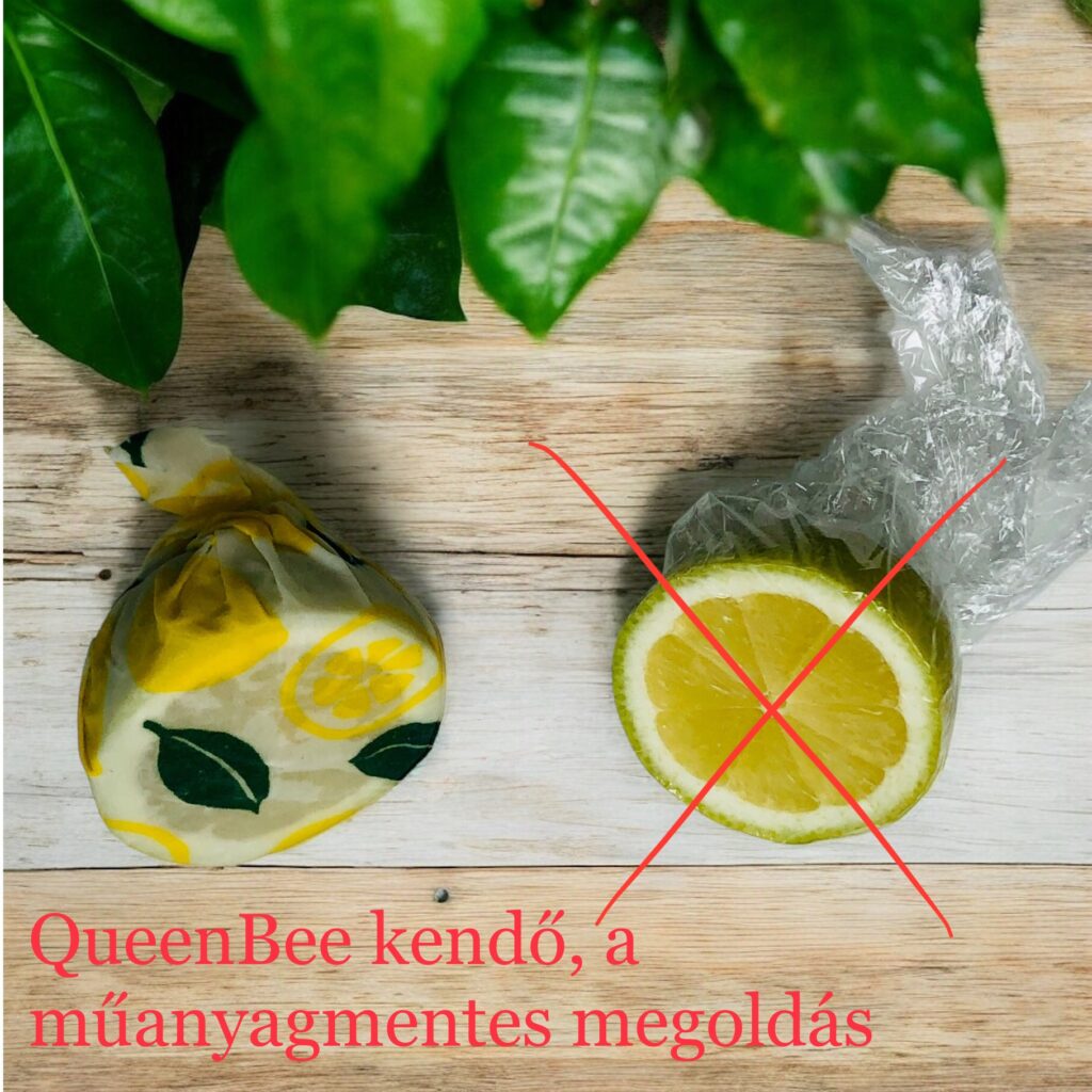 méhviaszos kendő természetes csomagolás nylon helyett